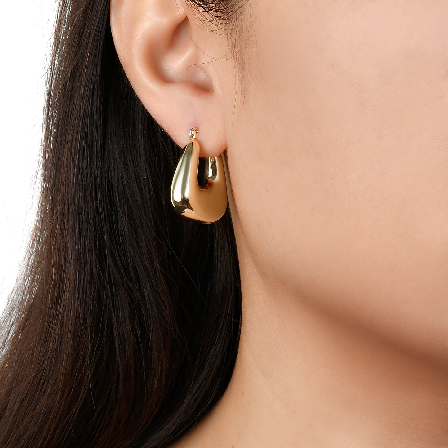 Chunky Gold hoops